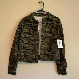 XS Camouflage Lularoe Kenny Jacket NEW